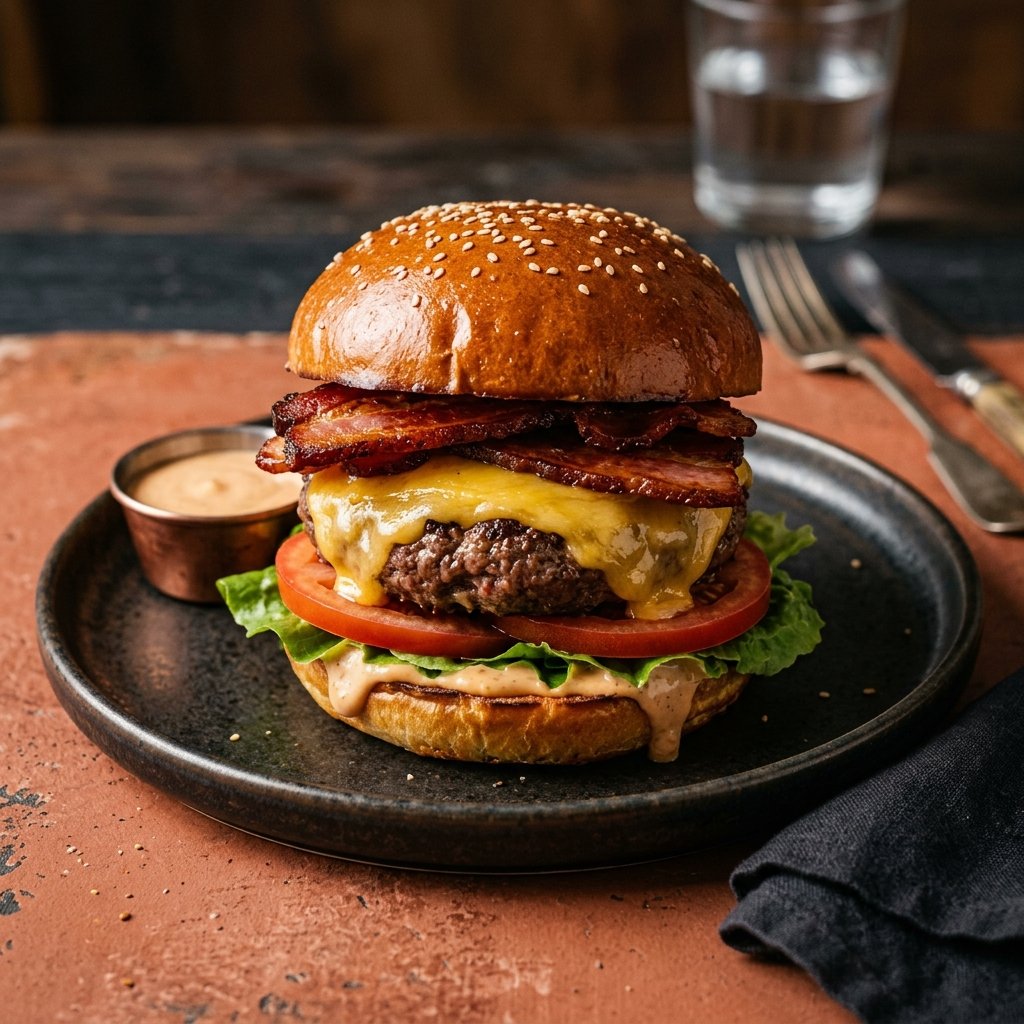 Hamburguesa de la Casa